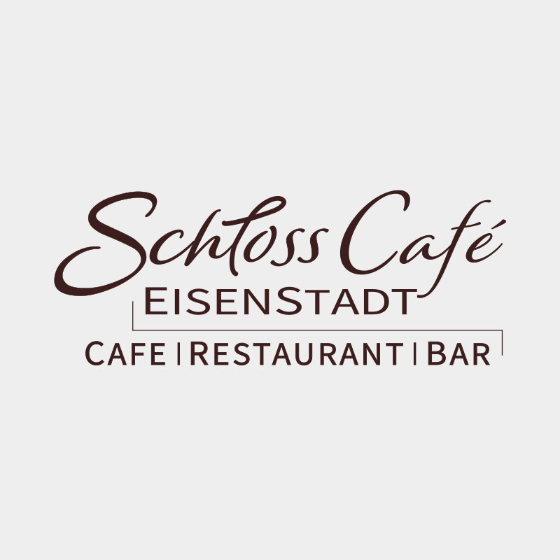 VP17 Portfolio Logo Schlosscafe Bild vom Logo des Schlosscafe Eisenstadt